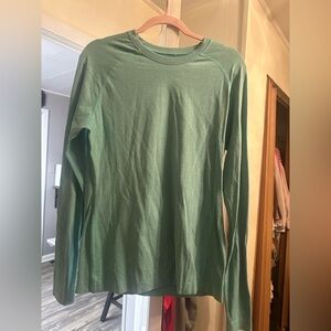 Figs Seamless Top in Aqua